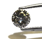 GIA loose certified .30ct VS1 L Faint Brown round Natural brilliant diamond — photo 2