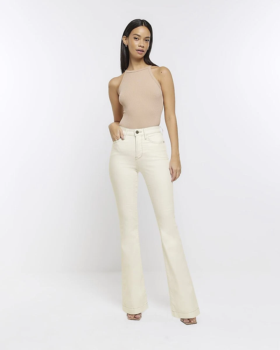 Tan denim hotsell jeans womens