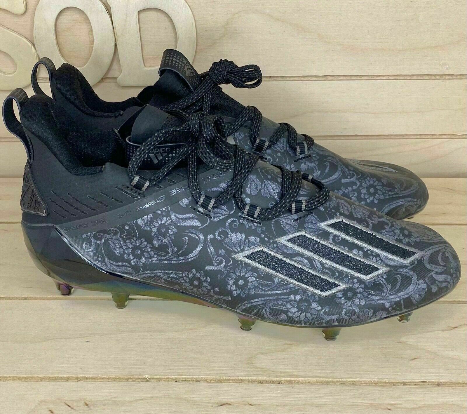 adidas adizero young king black men's football cleat