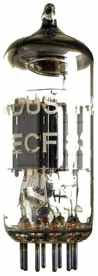 ECF83 Triode-Pentode. Eine Vakuum-Radioröhre von Industria. ID19745