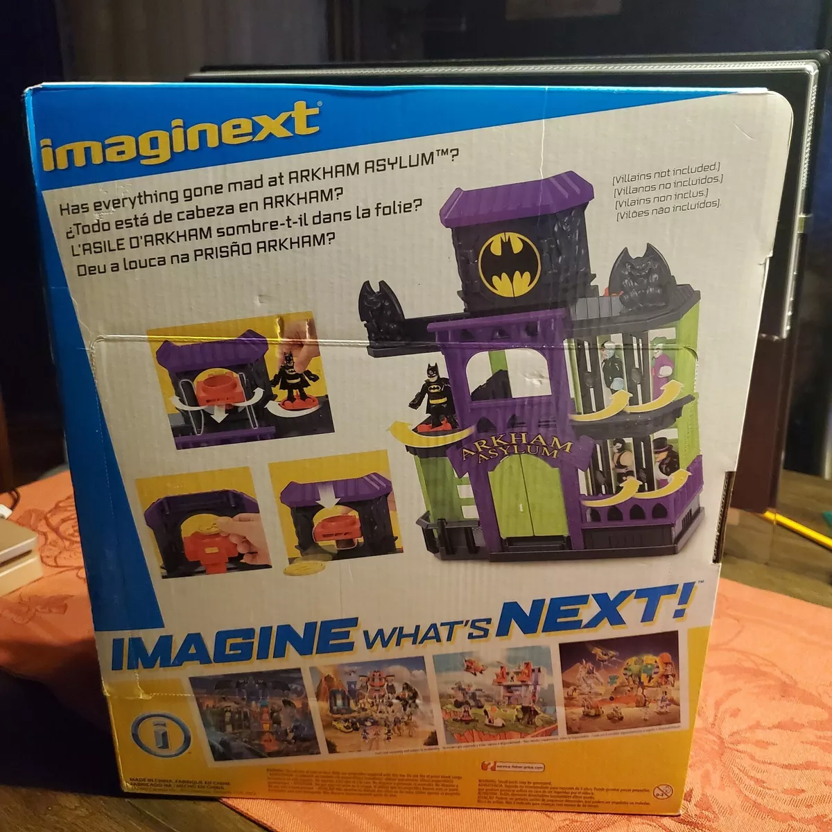 Arkham asylum fisher price imaginext new arrivals
