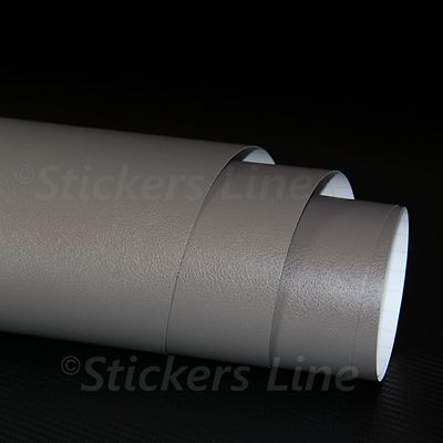 Klebefolie LEDER GRAU Sticker Car Wrapping Auto Motorrad Gray Leather
