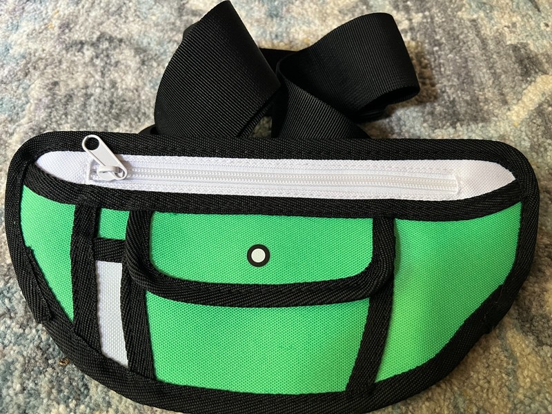 New Exclusive Hulu Animayhem Offsite 3D Green Cartoon Fanny Pack SDCC Comic 2024