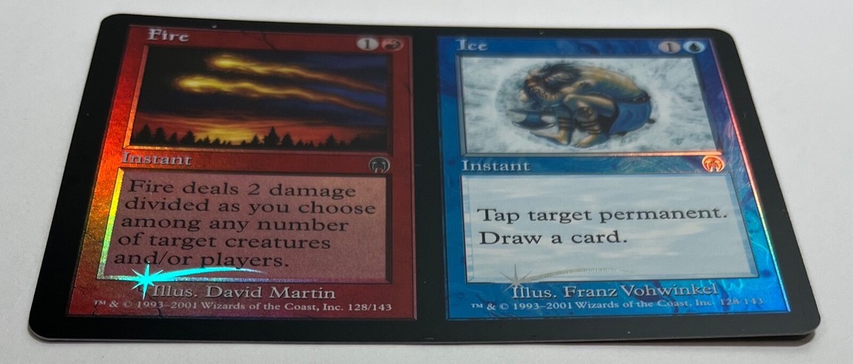MTG FIRE // ICE (FOIL) Apocalypse (OldManMTG 003-180) | eBay