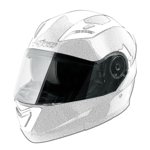 Visiera Trasparente Ricambio Casco YM-829 modello BADGET A-pro | eBay