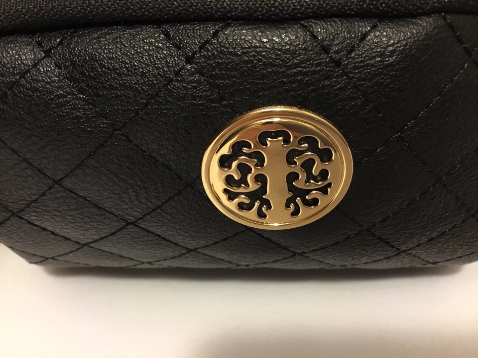 Bolso de mano Perfect Image New York cinturón para mujer negro con dorado Foto 4 de 4