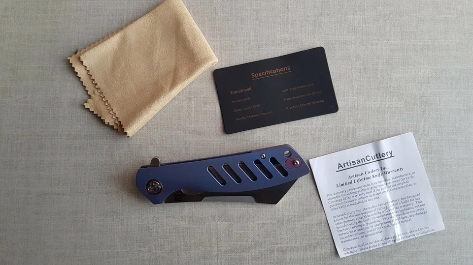 CUBERTERÍA ARTESANAL TOMAHAWK 1815G-BUS Foto 3 de 4