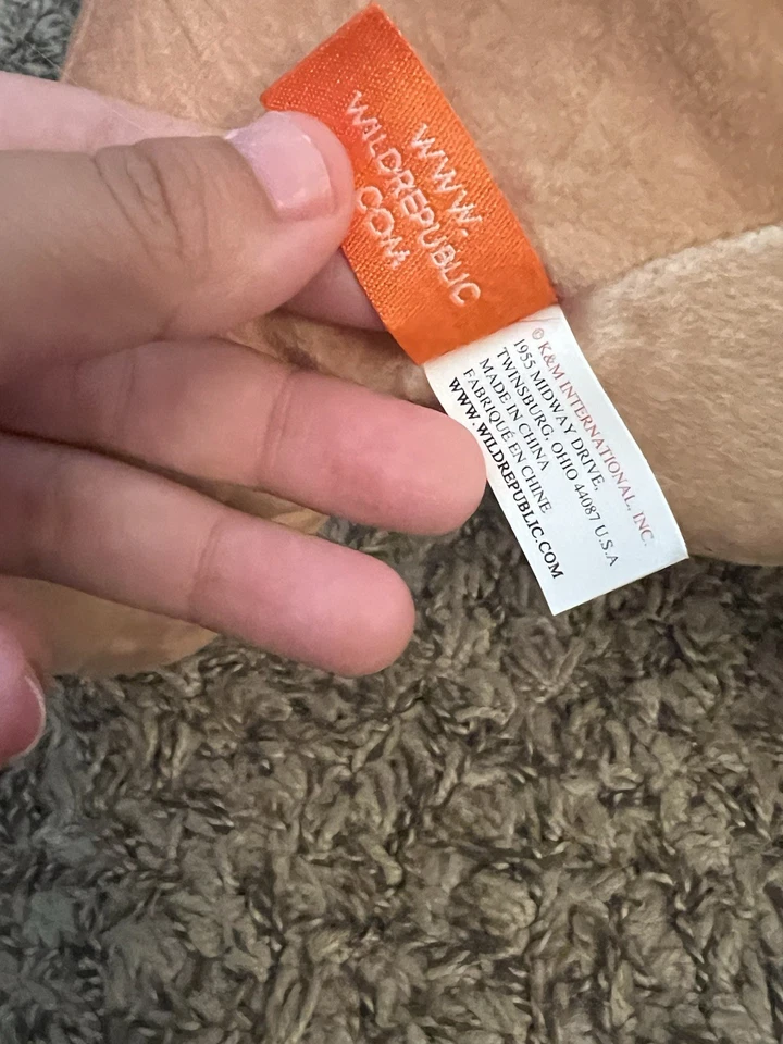 Wild Republic, colección de artistas - animal de peluche realista LION 13” Foto 4 de 4