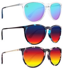 Blenders North Park Polarized Round Sunglasses w/ Mirror Lens - 206032