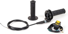 New 7/8" 22Mm Twist Throttle Accelerator Handle Grips and Cable Set with Kill on
