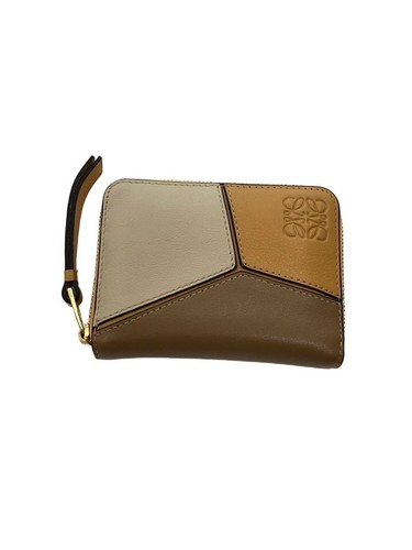 LOEWE Wallets and Other Puzzles Compact Wallet Multicolor Ladies' Used