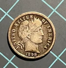 1898 Barber Dime