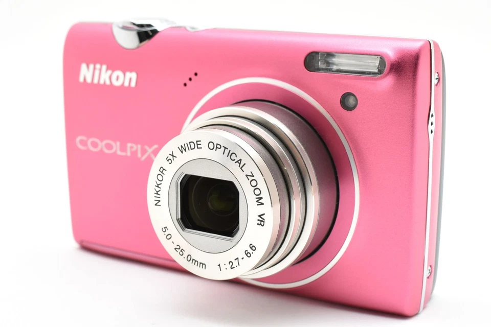 US include tax Nikon CoolPix S5100 Pink 12.2MP 5x Optical Digital Camera Japan - Image 2 of 4