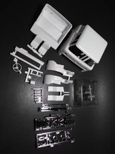 Cab Body Interior Tub Glass Bumper Mirror Ford C-600 1/25 AMT COE City Box Truck