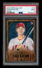 2018 Topps Gallery: #116 Shohei Ohtani Wood PSA 9 MINT