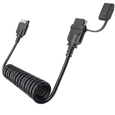 4 Way Flat Trailer Wire Extension 6 FT Long Trailer 4 Pin Coiled New 72-Inch