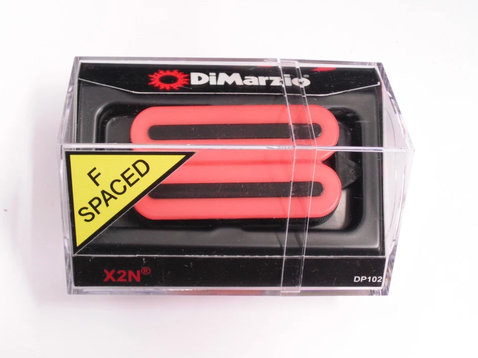 DiMarzio F-spaced X2N Bridge Humbucker Pink DP 102 - Image 1 of 1