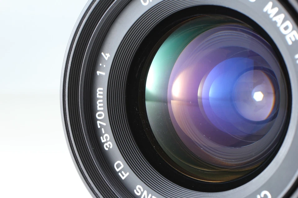 [Excelente COMO NUEVO con Tapa] Canon Nuevo FD NFD 35-70mm f/4 MF Lente Zoom Montaje FD de JAPÓN Foto 4 de 4