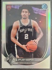 2025-26 Bowman #BRR-2 Dylan Harper Red Rookie Variation RC