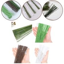 Kwiaty Drut żelazny Drut żelazny Łodyga Narzędzie do rękodzieła 50 części / zestaw łatwy w użyciu