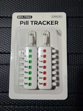 Pill Reminder Medication Tracker 2PK