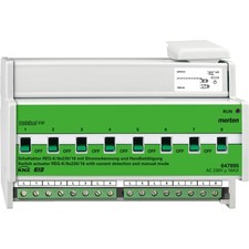 MERTEN 647895 SCHALTAKTOR 8FACH 16A STROMERKENNUNG NEU EIB KNX OVP + VERSIEGELT