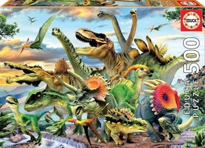 Educa Dinosaur 500 Pieces Jigsaw Puzzle - New -