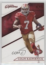 2016 Panini Prime Signatures Prime Proof Red 35/149 Colin Kaepernick #179 rp9