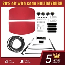 Sun Shield Tuff Top Tractor Canopy 2" x 2" For 2" x 2" or 2" x3" Red NEW Sun