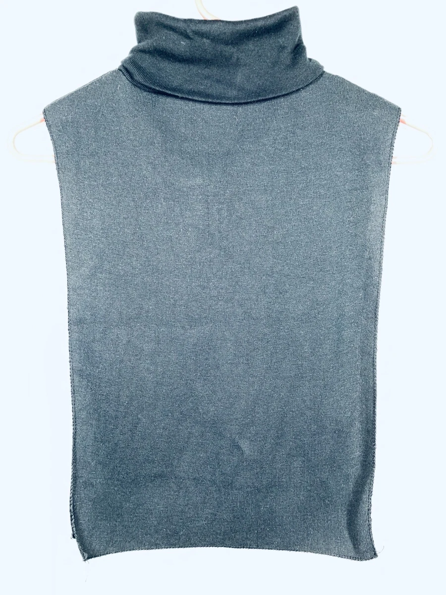 Verdusa - Camiseta sin mangas de cuello alto para mujer, Suave, XS, #1 Negro