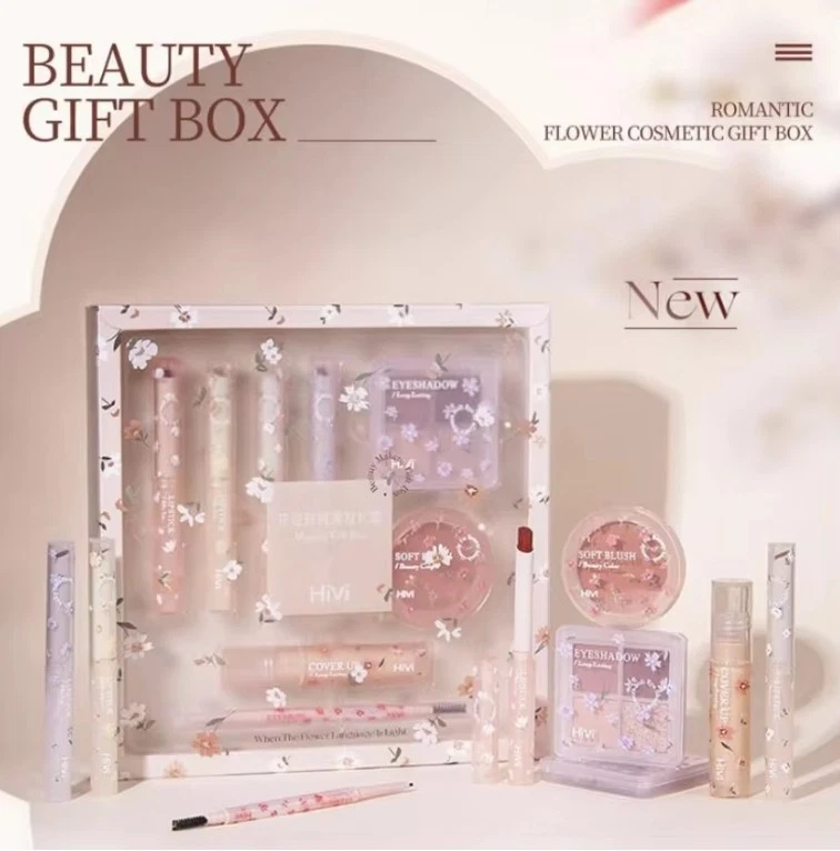 Makeup Beauty Gift Box Kit For Women Full Kit Eye shadow lipstick concealer 8PCS
Opens in a new wind