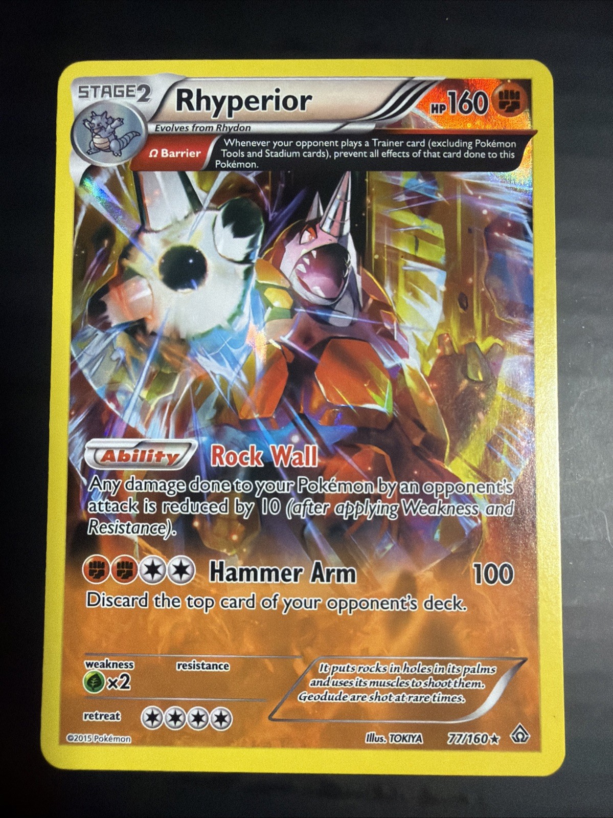 Rhyperior (Omega) 77/160 XY - Primal Clash Holo