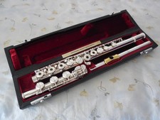 Gemeinhardt Ali Ryerson B Foot Flute All Solid Silver Open Hole 12K Springs NG1