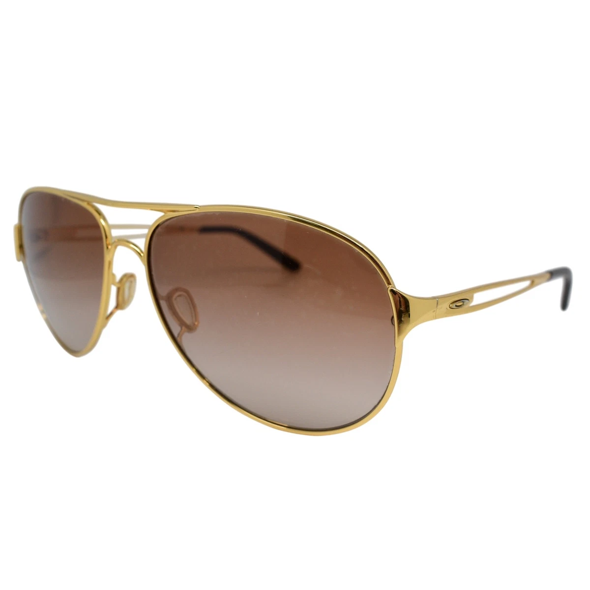 Oakley Tie Breaker Sunglasses Aviator Gold Tone Brown Tortoise Shell Lenses Oakley Briza Sunglasses - brown (matte tort dark amber/prizm  main image 4