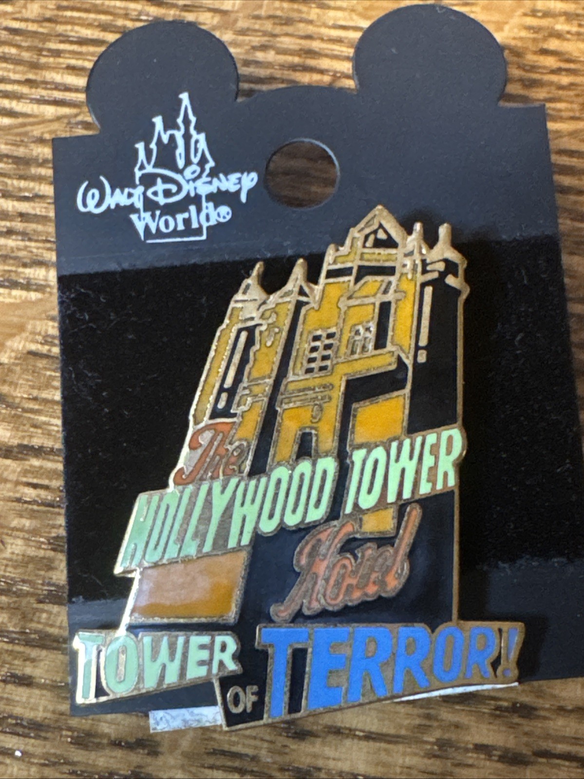 Vintage Disney Tower of Terror Hollywood Tower Hotel Pin Disney MGM Studios