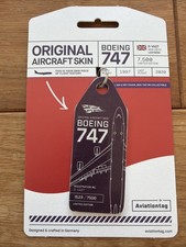 Aviationtag – Boeing 747 „G-VAST“ – Virgin Atlantic – Purple / Violett