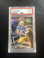 💎2022 Panini Spectra #WVE-5 Justin Herbert Wavelength /99 Gem Mint 10 💎 Pop 2