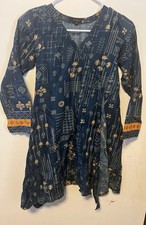 New J. Girls lawn printed Pakistani Indian dress top size 10