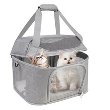FOORLON Pcbg-001 Soft Cat Carrier 20 Lbs Washable Kitten Puppy