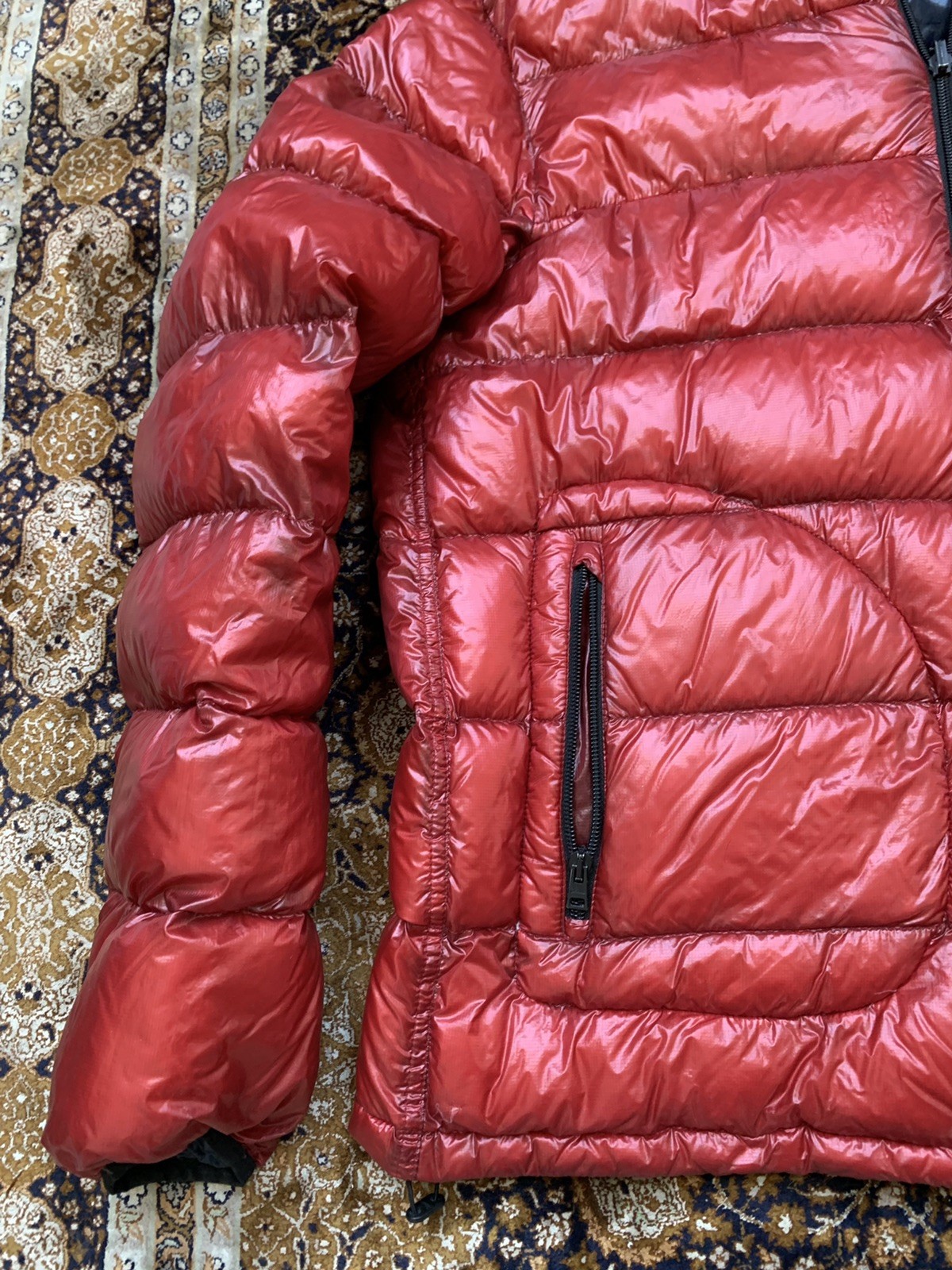 Herno Down Jacket Hooded Full Zip Reversible Navy… - image 15