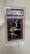 2025 Topps #376 Jackson Chourio RC Pink Holo Foil GEM MINT 10