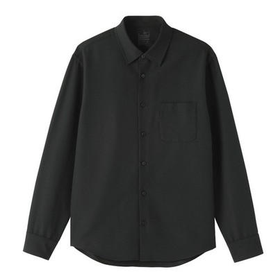 XS Muji  Long sleeve, button down breathable seersucker Shirt, breeze materia