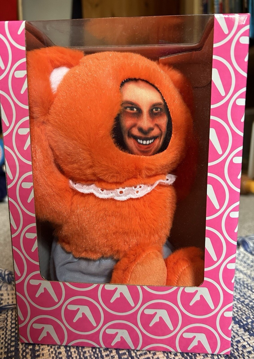 ぬいぐるみ APHEX TWIN Donkey Rhubarb Bear Orange made my own donkey rhubarb bear : r/aphextwin