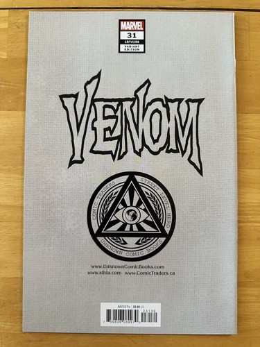 Venom #31 (LGY #196) 2020 - Unknown Comics Gabriele Dell’Otto Trade Dress Venom - Picture 3 of 3