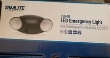 Tamlite Lighting LSR-1B LED Two Head Emergency Light Black