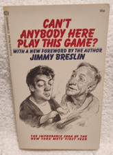 Can't Anybody Here Play This Game? By Jimmy Breslin 1970 PB New York Mets
