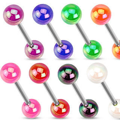 Ball shop tongue piercing