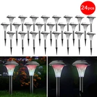 LED Solar Lights Pathway Outdoor Path Color Changing Lights Yard Garden Lamp