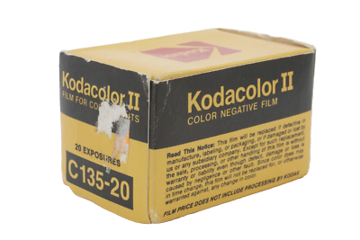 Kodak Kodacolor II C135-20 Film (Exp 8/1976, AS-IS) #45441 | eBay