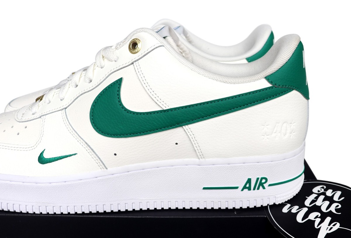 Nike Air Force 1 '07 LV8 40th Anniversary White Green UK 12 US 13
